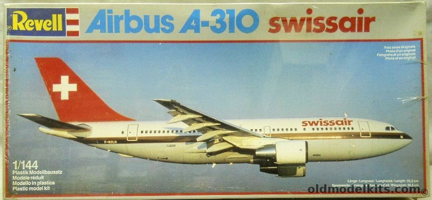 Revell 1/144 Airbus A-310 Swissair - (A310), 4229 plastic model kit